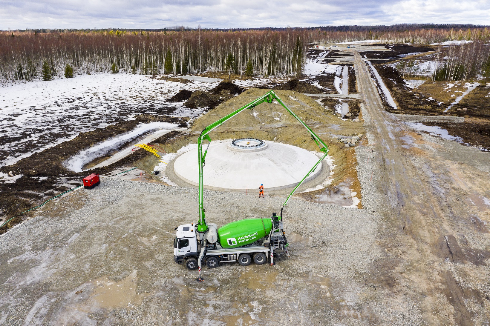 Supi-Tootsi tuulepargu vundamendi valu